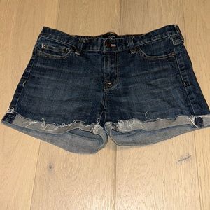 J Crew Women’s Hipslung Denim Shorts (Size 4)